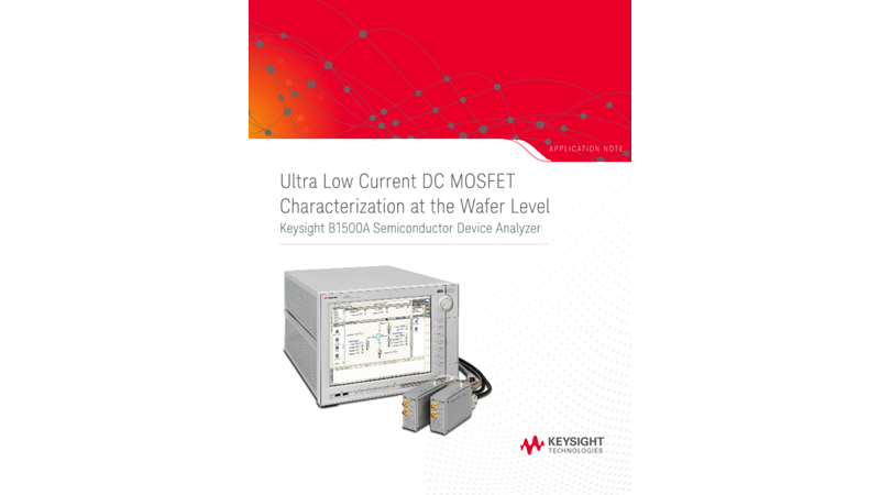 DC MOSFET Characterization at the Wafer Level